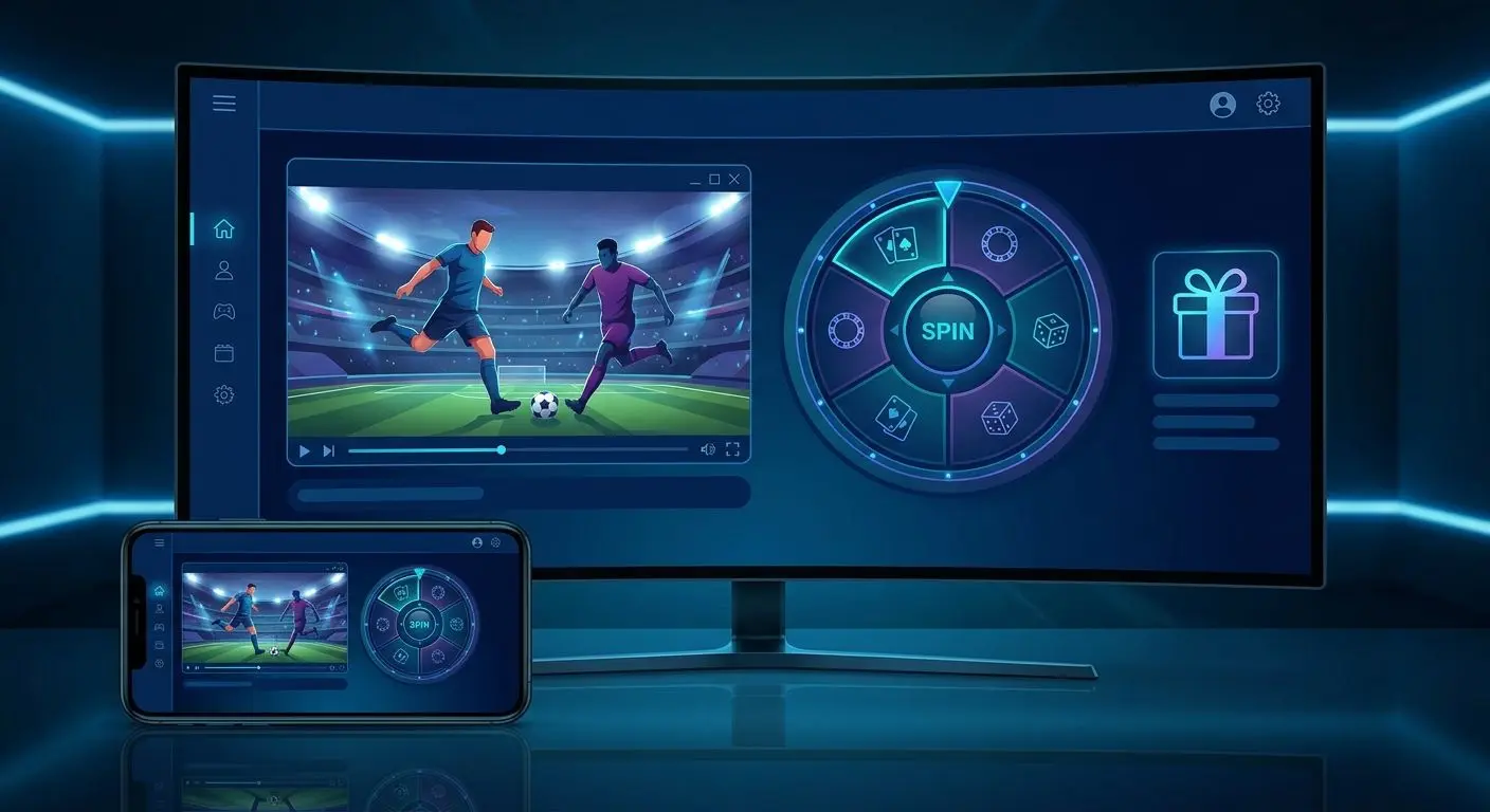 Cuenta unificada con deportes, juegos online y promociones